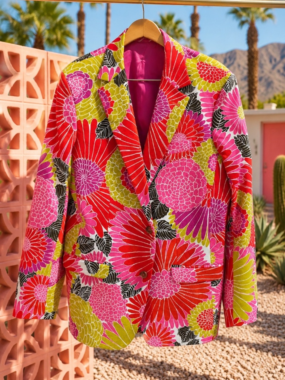 Mr Turk Trina Turk Men’s Statement Blazer 42L